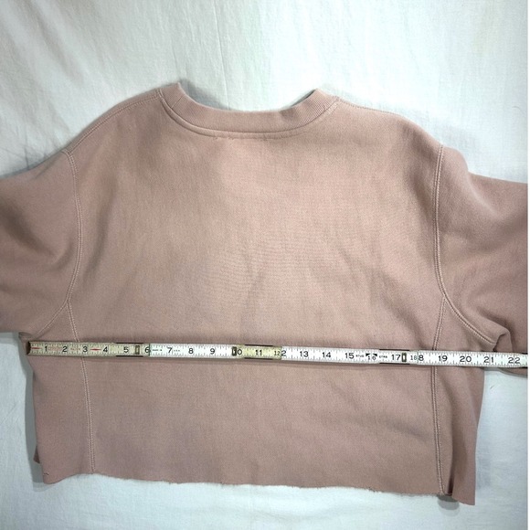 FUCT Logo Cropped Sweatshirt Embroidered Skateboard Rare Retro Supreme Men Small - Picture 4 of 5